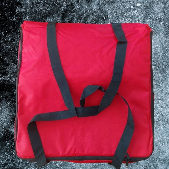 #1 Original Winware XXL Heavy Duty Pizza Food Delivery Bag 6*XLRed Messenger Bag - Picture 10 of 16